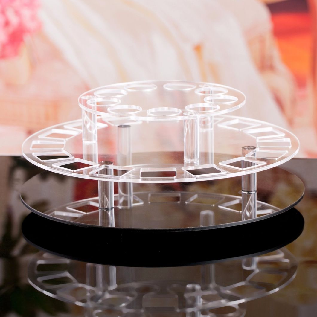 Round 2 Tier Desk Acrylic Lipstick Organizer