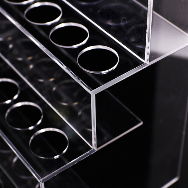 Custom Acrylic Step Display, Lipstick Cosmetic Display