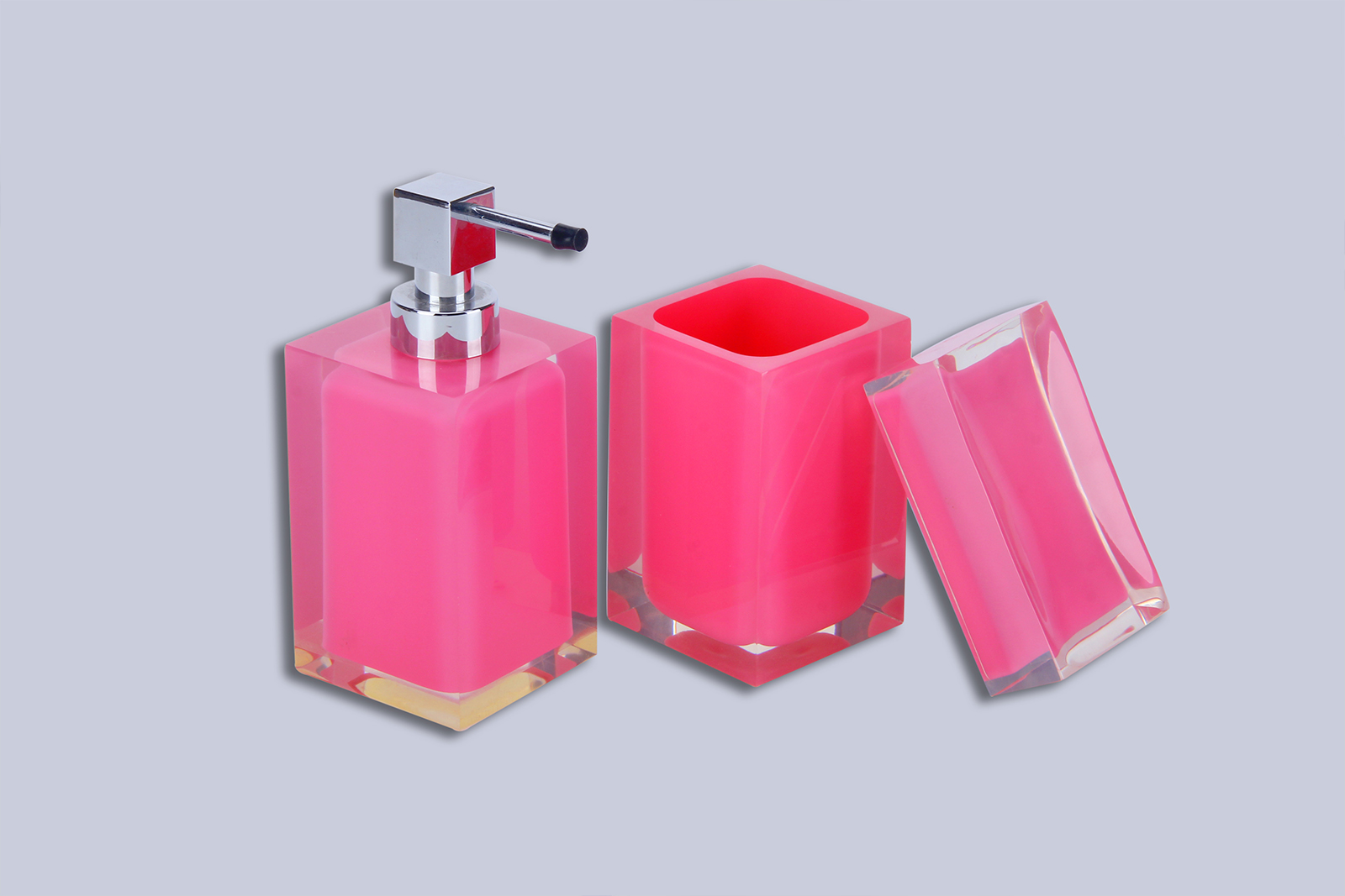 Acrylic square bottle Acrylic square bottle