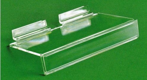 SLAT-WALL ACRYLIC SHELF shoe merchandise display