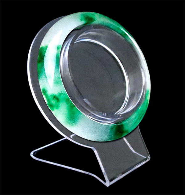 Transparent Acrylic Jewelry Show Rack Jade Bracelet Display