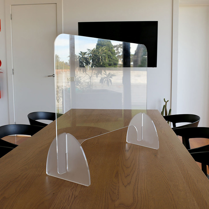 Prevent Spitting Acrylic Stand Clear Protective Shield